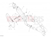 DUCATI Multistrada V4S Travel Radar Exhaust Silencers
