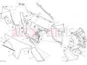DUCATI Multistrada V4S Travel Radar RH Frame Cover