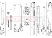 DUCATI Multistrada V4S Travel Radar Front Fork