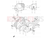 SUZUKI DF125E Y (2000) 4 - CRANKCASE COVER