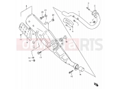 11 - MUFFLER - Suzuki DF200E W (1998)