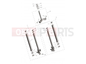 TRIUMPH Daytona 660 Front Forks & Lower Yoke Assy