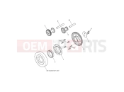 Triumph 2024 Speed Twin 1200 Starter Drive Gears