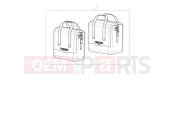 TRIUMPH Tiger 900 GT trekker inner bag, pair