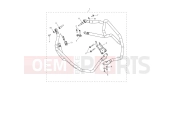 TRIUMPH Tiger 900 GT upper engine bar kit
