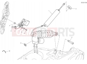 DUCATI 2025 Multistrada V4 Pikes Peak Rear shock absorber