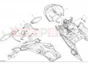 DUCATI 2025 Multistrada V4 Pikes Peak Taillight
