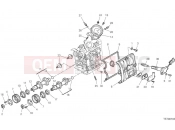 DUCATI 2025 Monster Plus Horizontal head timing system