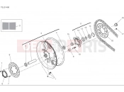 DUCATI 2025 Monster Plus Rear wheel