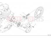 DUCATI Scrambler Icon Front sprocket & chain