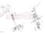 DUCATI Scrambler Icon Dark Steering assembly