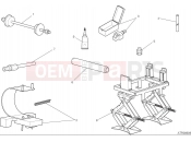 DUCATI Scrambler Icon Dark Workshop service tools (frame)
