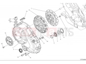DUCATI 2025 Scrambler Full Throttle Clutch cover