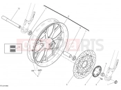 DUCATI 2025 Scrambler Full Throttle Front wheel