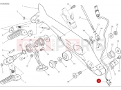 DUCATI 2025 Scrambler Full Throttle Right footrests