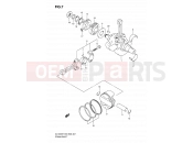 7 - CRANKSHAFT - Suzuki DL1000 K7 (2007) V-Strom (E03,E28,E33)