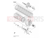 22 - CLUTCH - Suzuki DL1000 K7 (2007) V-Strom (E03,E28,E33)