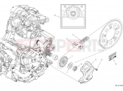 DUCATI 2025 Monster SP Front sprocket & chain