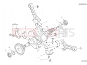 DUCATI Monster Senna Crankshaft