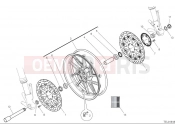 DUCATI Monster Senna Front wheel