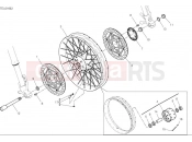 DUCATI 2025 Multistrada V4 Rally Front wheel