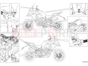 DUCATI 2025 Multistrada V4 Rally Positioning plates