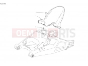 DUCATI 2025 Multistrada V4 Rally Rear mudguard