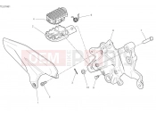 DUCATI 2025 Multistrada V4 Rally Footrest, right