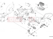DUCATI 2025 Multistrada V4 Rally Footrest, left