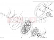 DUCATI 2025 Scrambler Nightshift Front wheel