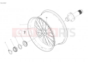 DUCATI 2019  Diavel 1260 REAR WHEEL