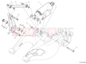 DUCATI 2019  Diavel 1260 REAR SHOCK ABSORBER