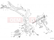 DUCATI 2019  Diavel 1260 FOOTRESTS, RIGHT