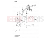 SUZUKI DL1000 K9 (2009) V-Strom (E03,E28,E33) 20 - RADIATOR HOSE