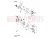 SUZUKI DL1000 K9 (2009) V-Strom (E03,E28,E33) 37 - FOOTREST