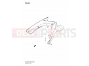 SUZUKI DL1000 K9 (2009) V-Strom (E03,E28,E33) 42 - FRAME COVER