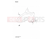 SUZUKI DL1000 K9 (2009) V-Strom (E03,E28,E33) 43 - FRONT FENDER