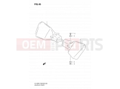 SUZUKI DL1000 K9 (2009) V-Strom (E03,E28,E33) 46 - KNUCKLE COVER