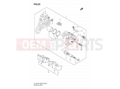 SUZUKI DL1000 K9 (2009) V-Strom (E03,E28,E33) 65 - REAR CALIPER
