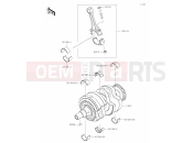 KAWASAKI ELIMINATOR 500 (EL450ATFNN) 08 Crankshaft