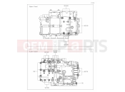 KAWASAKI ELIMINATOR 500 (EL450ATFNN) 15 Crankcase Bolt Pattern