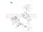 KAWASAKI ELIMINATOR 500 (EL450ATFNN) 55 Taillight(s)