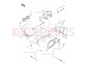 KAWASAKI NINJA 650 (EX650STFAN) 05 Muffler(s)