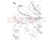 KAWASAKI NINJA 650 (EX650STFAN) 53 Side Covers/Chain Cover