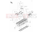 KAWASAKI NINJA 1100SX (ZX1100HTFNN) 01 Cylinder Head