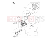 KAWASAKI NINJA 1100SX (ZX1100HTFNN) 04 Air Cleaner