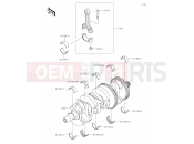 KAWASAKI NINJA 1100SX (ZX1100HTFNN) 08 Crankshaft
