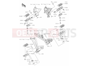 KAWASAKI NINJA 1100SX (ZX1100HTFNN) 33 Footrests
