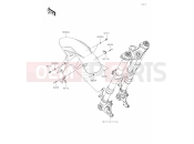 KAWASAKI NINJA 1100SX (ZX1100HTFNN) 34 Front Fender(s)