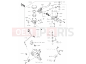 KAWASAKI NINJA 1100SX (ZX1100HTFNN) 42 Front Master Cylinder